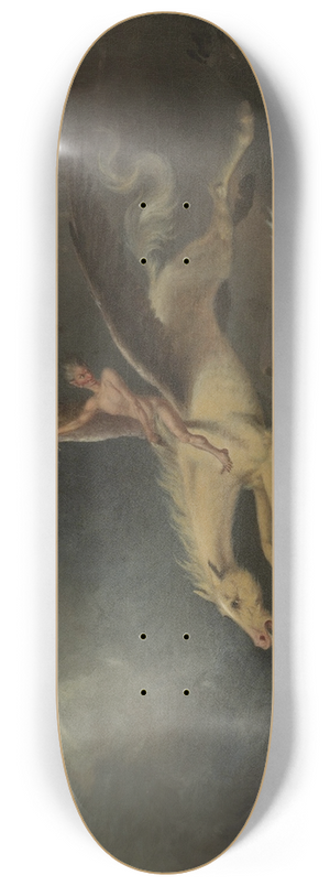 William Holbrook Beard - The Fox Hunters Dream 8.25 inch art skate deck