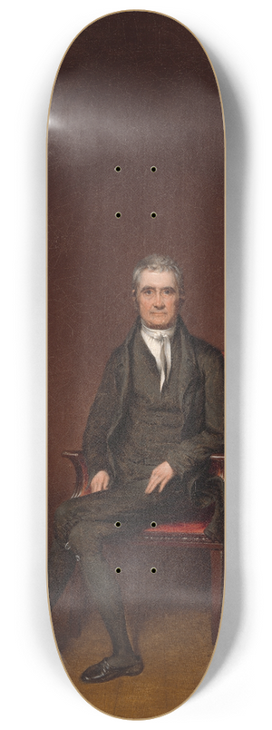 William James Hubard - John Marshall 8.25 inch art skate deck