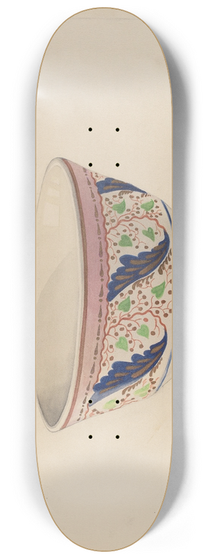 William Kerby - Soup Bowl 8.25 inch art skate deck