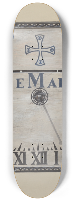 William Kerby - Sun Dial 8.25 inch art skate deck