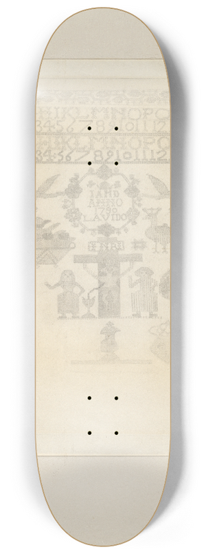 William Kieckhofel - Sampler 8.25 inch art skate deck