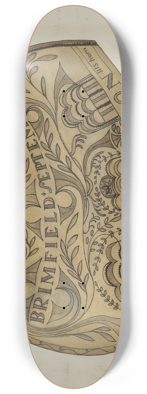 William McAuley - Powder Horn 8.25 inch art skate deck