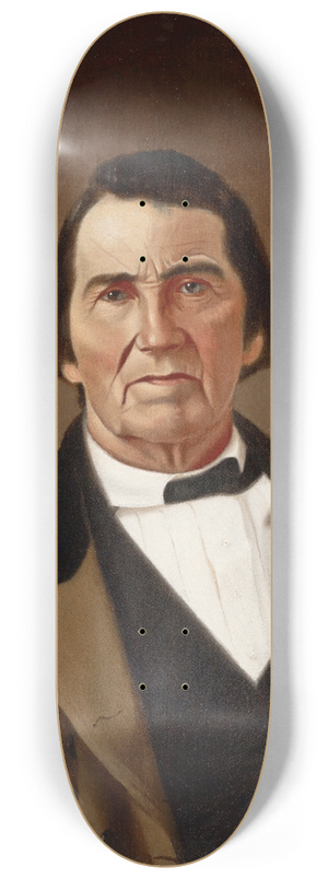 William Merritt Chase - Moses Swaim 8.25 inch art skate deck