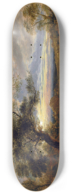 John Linnell - Evening 8.25 inch art skate deck