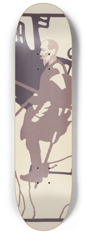 William Nicholson - Don Quixote 8.25 inch art skate deck