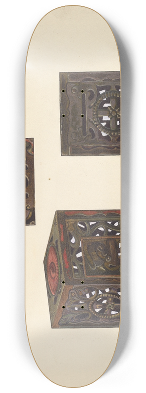 William O. Fletcher - Safe Bank 8.25 inch art skate deck