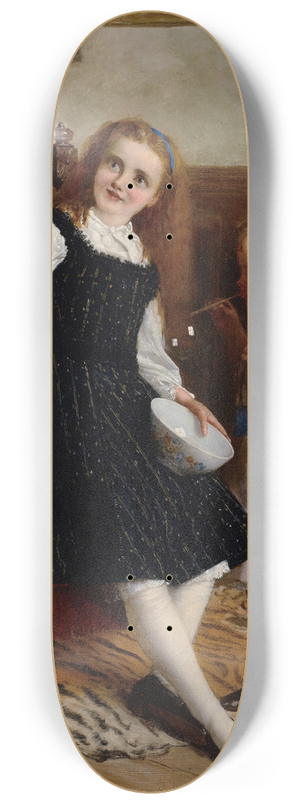 William Oliver - Bubbles 8.25 inch art skate deck