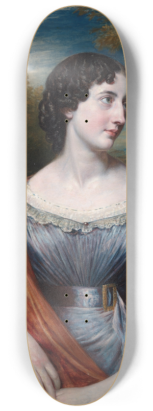 John Linnell - Miss Jane Puxley 8.25 inch art skate deck John Linnell - Miss Jane Puxley 8.25 inch art skate deck
