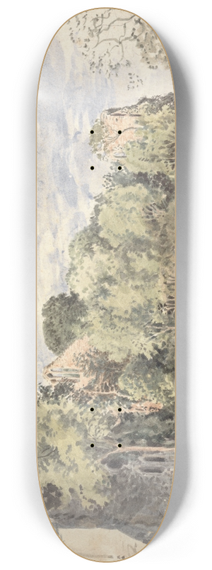 John Linnell - Netley Abbey 8.25 inch art skate deck