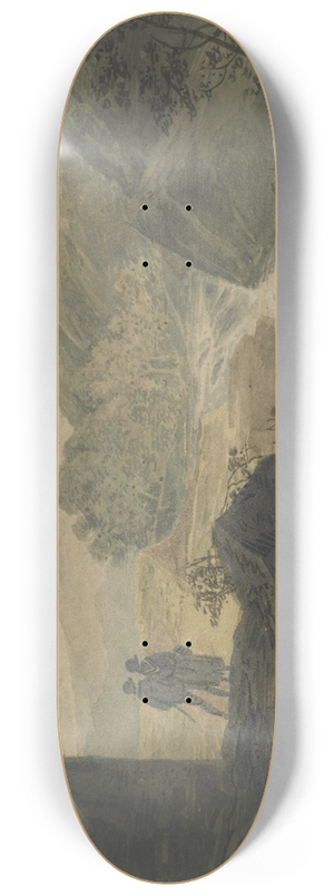 William Payne - Mountain stream 8.25 inch art skate deck