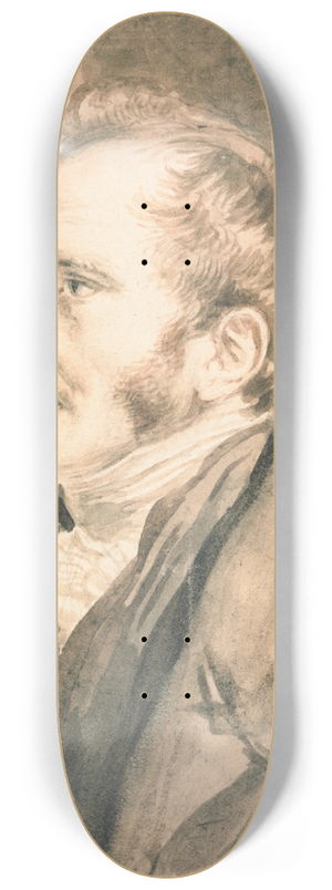 John Linnell - Portrait of a Man 8.25 inch art skate deck