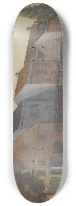 William P. Chappel - Tea water pump 8.25 inch art skate deck