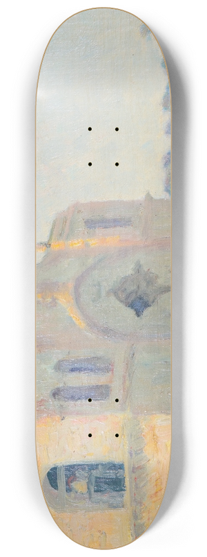 William Posey Silva - Carmel Mission 8.25 inch art skate deck