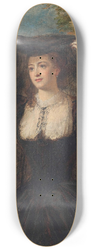 William Powell Frith - The veil 8.25 inch art skate deck