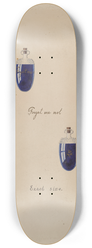 William P. Shearwood - Perfume Bottle 8.25 inch art skate deck