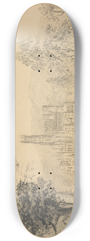 William Rider - Mount Honey, Fonthill, Wiltshire 8.25 inch art skate deck