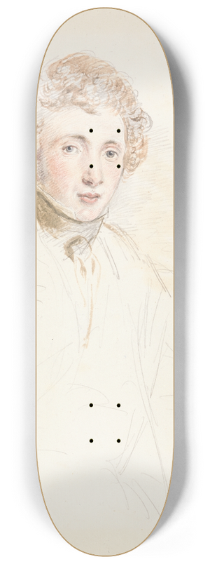 John Linnell - William Short 8.25 inch art skate deck John Linnell - William Short 8.25 inch art skate deck