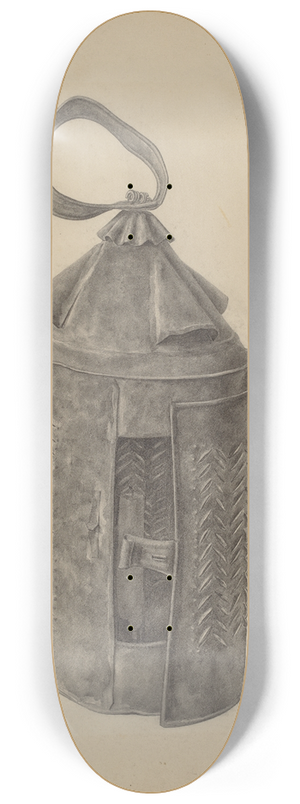 William Schmidt - Hand Lantern 8.25 inch art skate deck