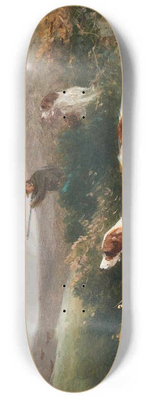 William Shayer - Shooting snipe 8.25 inch art skate deck