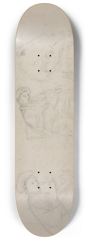 William Sidney Mount - Tuning 8.25 inch art skate deck