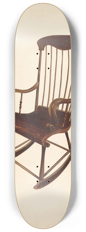 William Spiecker - Rocking Chair  Bishop Hill 8.25 inch art skate deck