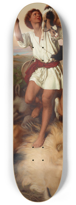 William Strutt - Davids first victory 8.25 inch art skate deck