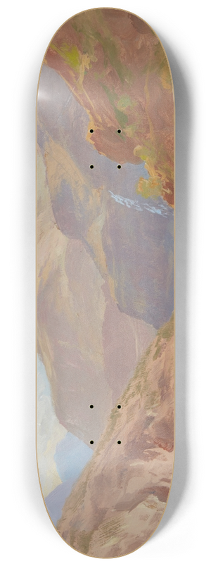 William Trost Richards - Norway 8.25 inch art skate deck