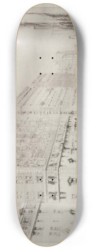 William Walcot - Park Avenue, New York 8.25 inch art skate deck