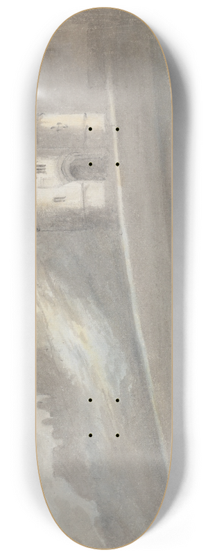 John Malchair - Carisbrooke Castle, Isle of Wight 8.25 inch art skate deck