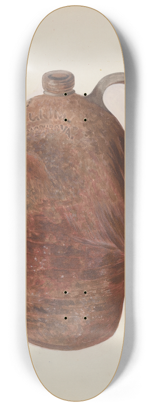Willoughby Ions - Pottery Jug 8.25 inch art skate deck