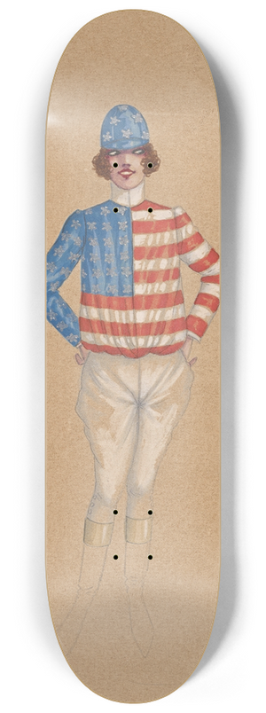 Will R. Barnes - 1-USA 8.25 inch art skate deck
