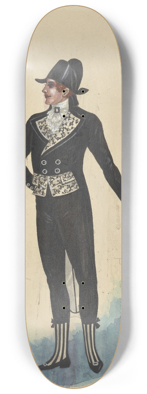 Will R. Barnes - 20-Barry-Act III 8.25 inch art skate deck