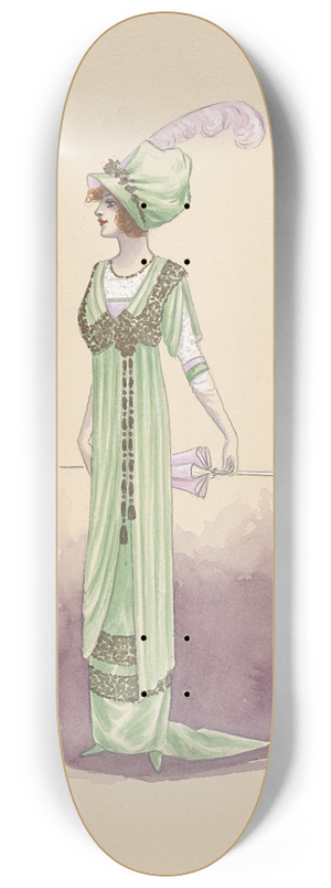 Will R. Barnes - 2nd Customer-Act II-Scene I 8.25 inch art skate deck