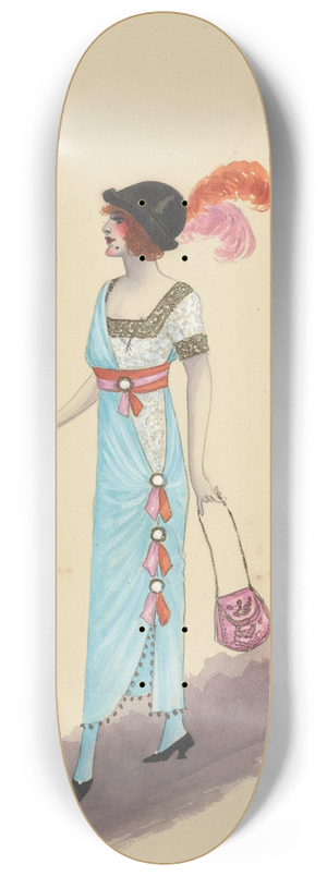 Will R. Barnes - Act I-Allores 8.25 inch art skate deck