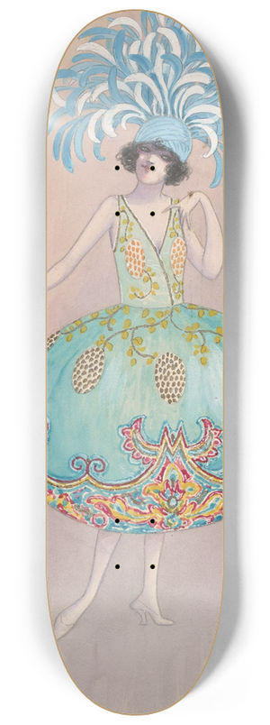 Will R. Barnes - Baloons 8.25 inch art skate deck
