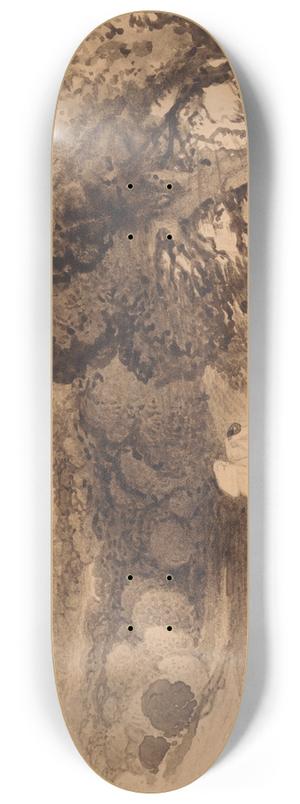 John Martin - Expulsion from Eden 8.25 inch art skate deck