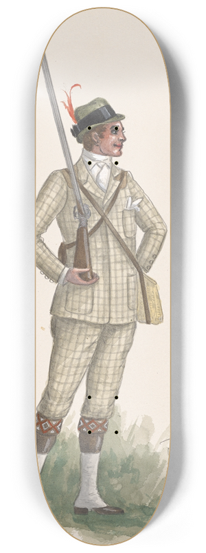 Will R. Barnes - Costume for men 8.25 inch art skate deck