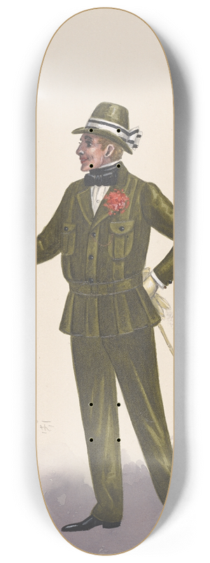Will R. Barnes - Costume for men 8.25 inch art skate deck