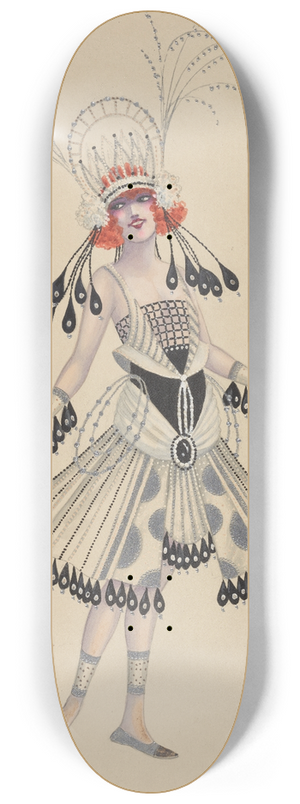 Will R. Barnes - Dancer-Principal-Woman 8.25 inch art skate deck