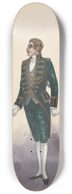 Will R. Barnes - Flunky 8.25 inch art skate deck