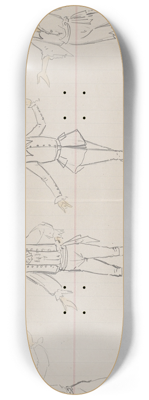 Will R. Barnes - Gloom Suggestions 8.25 inch art skate deck