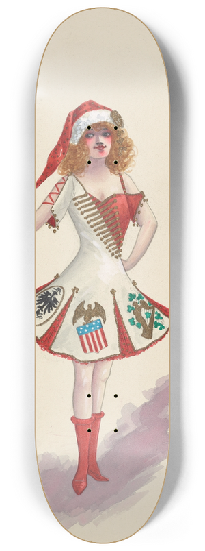 Will R. Barnes - Ponies-Act III 8.25 inch art skate deck
