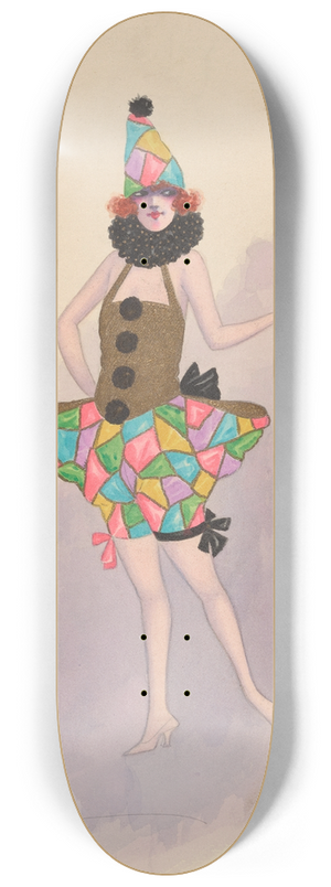 Will R. Barnes - Revue, 9 8.25 inch art skate deck
