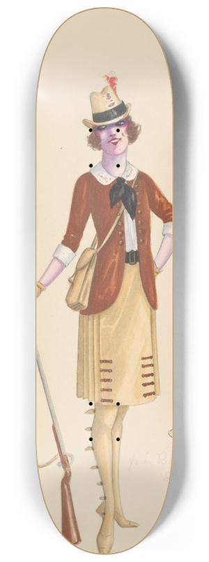 Will R. Barnes - Shooting, 21 8.25 inch art skate deck
