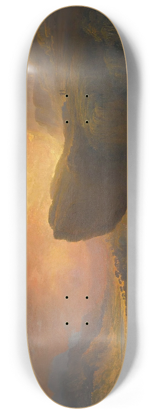 John Martin - The City Of God And The Waters Of Life 8.25 inch art skate deck