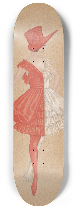 Will R. Barnes - Untitled 8.25 inch art skate deck