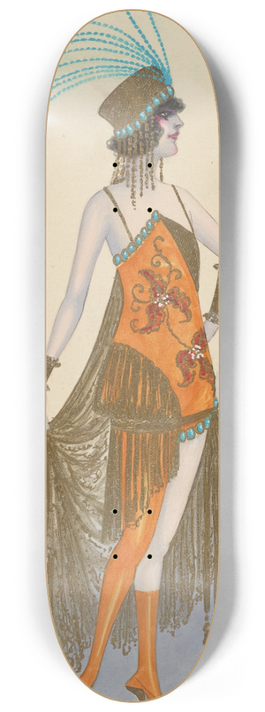 Will R. Barnes - untitled 8.25 inch art skate deck