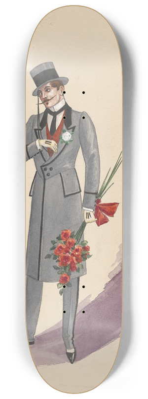 Will R. Barnes - untitled 8.25 inch art skate deck