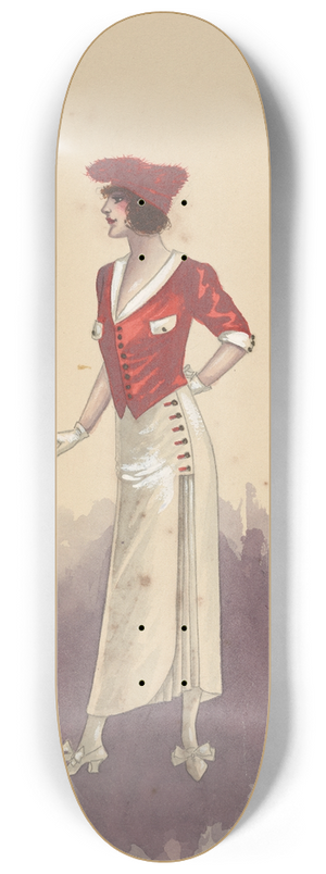 Will R. Barnes - untitled 8.25 inch art skate deck