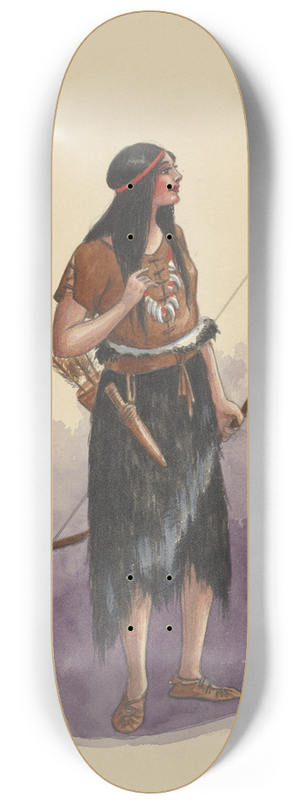 Will R. Barnes - untitled 8.25 inch art skate deck